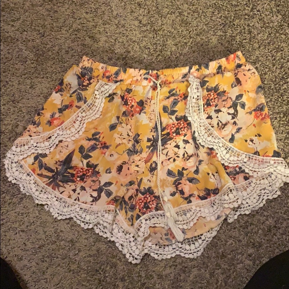 Floral shorts